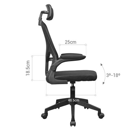 Silla Ergonomica Mars Gaming Mgcergoplusbk...