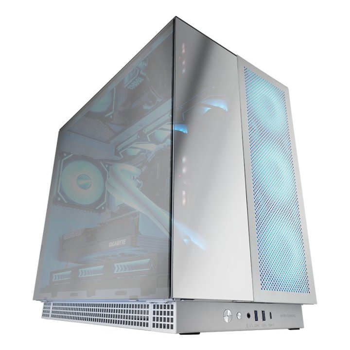 Caja E-atx Torre Gaming Mars Gaming Mcnova3 Cristal Cromado 2x3.5 3x2.5” 1xusb-c Gpu Max 425mm Aluminio
