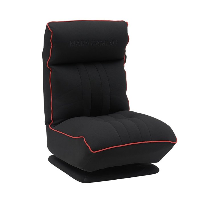 Sofa Gaming Mars Gaming Mgcthronebr Espuma Alta Densidad Rotacion 360 Ajustable Negro rojo