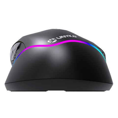 Mouse Unykach Gaming Nova M244 6400dpi Iluminacion Rgb 