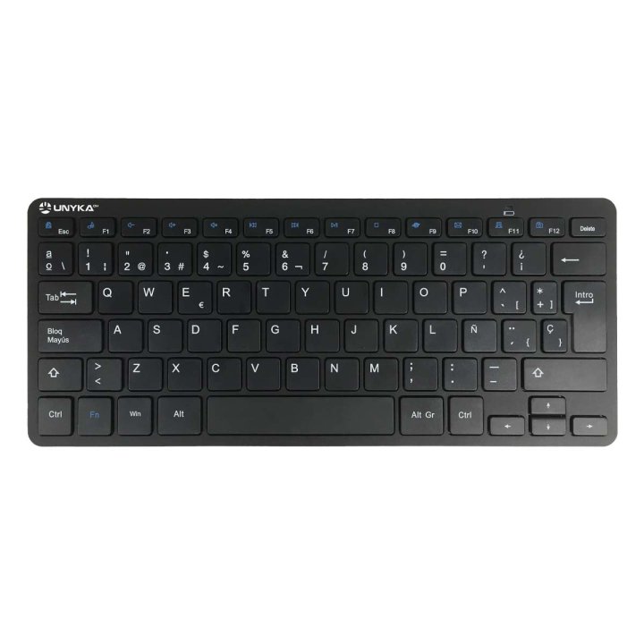 Teclado Y Mouse Unykach Wireless Mk288 Pro Nano Compacto 1200dpi 2.4g Negro