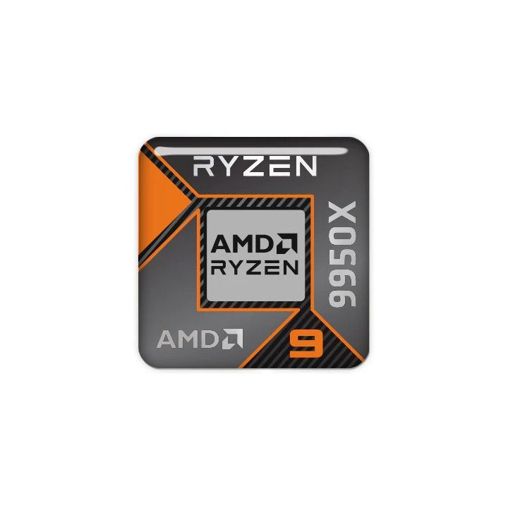 Cpu Amd Am5 Ryzen 9 9950x 4.3ghz - 5.7ghz 16 Core 64mb 16mb Cache 170wat Igpu Box (no Fan)