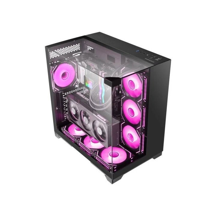 Caja Atx Semitorre Gaming Mars Gaming Mcvision...