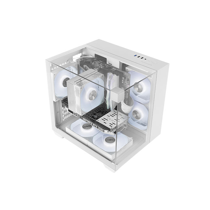 Caja Microatx Gaming Mars Gaming Mcvisionmw...