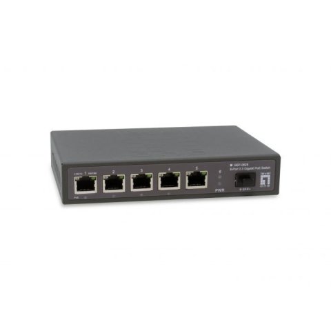 Switch Poe Level One Gep-0625 6p 2.5gbe 4p Poe...