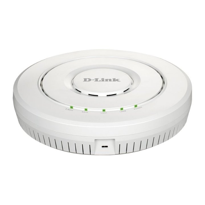 Punto De Acceso Empresarial Wifi D-link Dwl-8620ap Ac2600 Wave 2 Dual Band 2xant. Omni Mu-mimo Y Qos