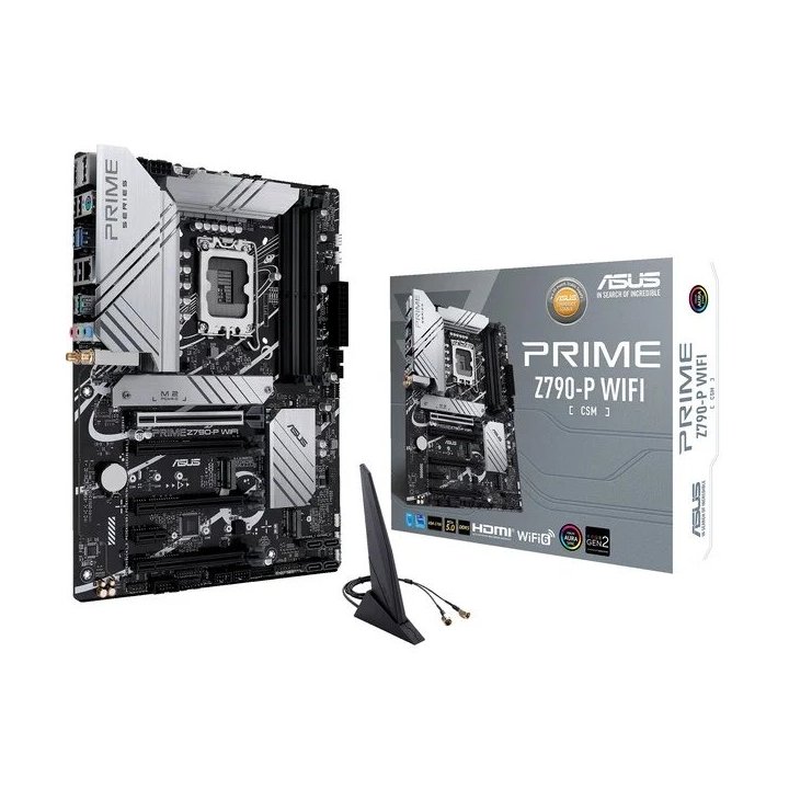 Pb Asus Prime Z790-p Wifi Skt 1700 Atx Gen 12º/13º Wi-fi 6 4xddr5 5600mhz Displayport Hdmi 3xm.2 Lan-2.5gb Usb-c/usb3.2 -  47