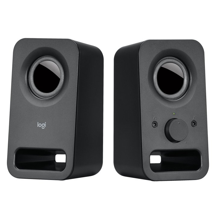 Altavoces 2.0 Logitech Z150 3w Jack 3.5mm Control De Volumen Toma Auriculares