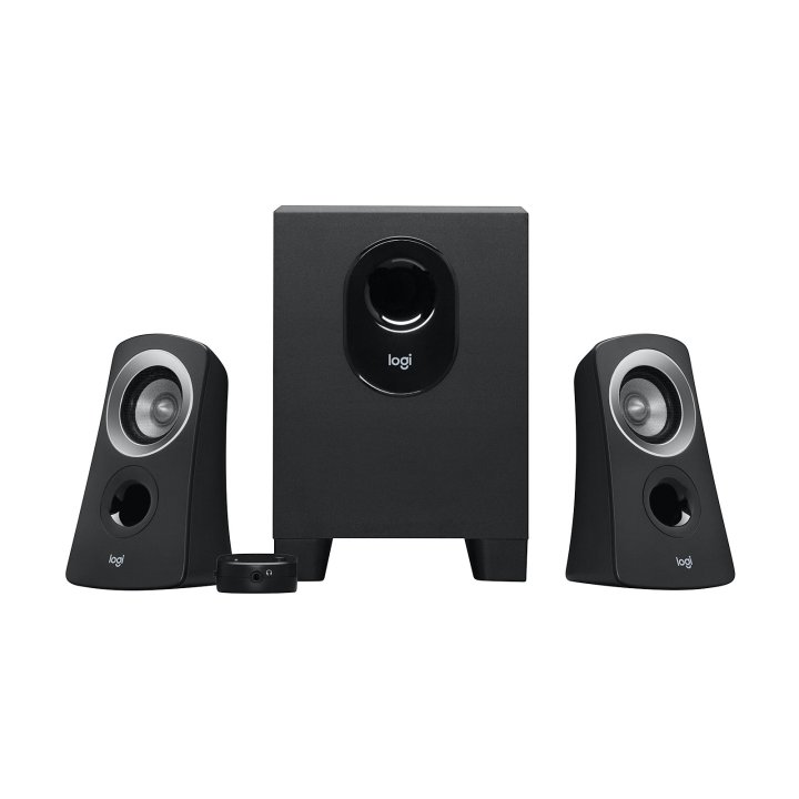 Altavoces 2.1 Logitech Z313 25w Subwofer 15w Jack 3.5mm Control De Volumen Toma Auriculares