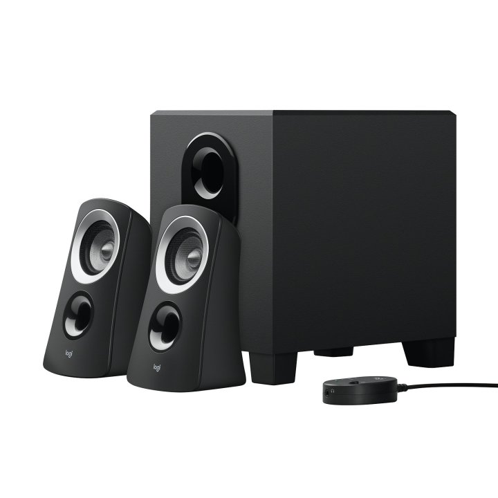 Altavoces 2.1 Logitech Z313 25w Subwofer 15w Jack 3.5mm Control De Volumen Toma Auriculares