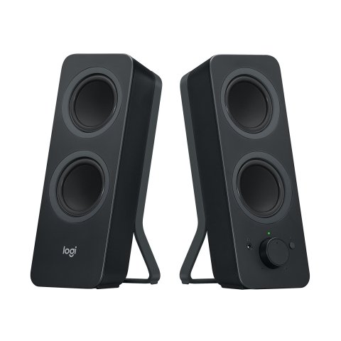Altavoces 2.0 Bluetooth Logitech Z207 5w Bt 4.2 Control De Volumen Toma Auriculares