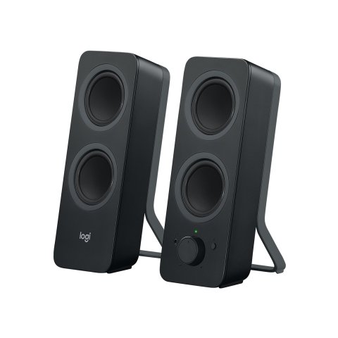 Altavoces 2.0 Bluetooth Logitech Z207 5w Bt 4.2 Control De Volumen Toma Auriculares