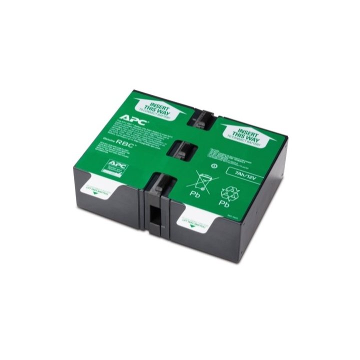 Batería De Repuesto Apc Apcrbc123 Para Back Ups Br900g-gr Y Smart Ups Smt750