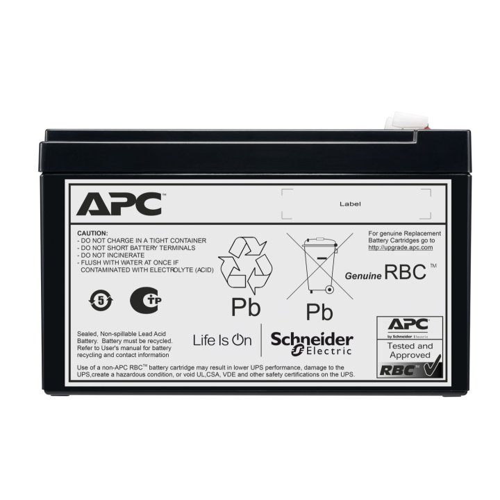 Batería De Repuesto Apc Easy Ups Bv 650, 800 Y 1000 Va