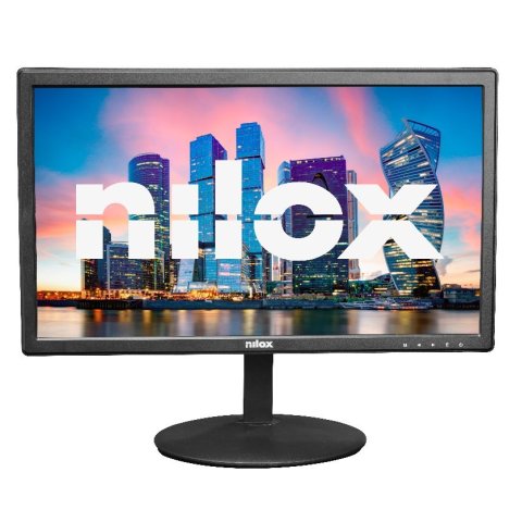 Monitor 19" Hdmi Vga Nilox Nxm19fhd02 Hd 1366x768 60hz 5ms 200cd m² Vesa 75x75