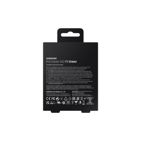 Disco M.2 Externo T7 Shield Pcie Nvme Usb 3.2 Samsung Mu-pe4t0s eu 4tb Black