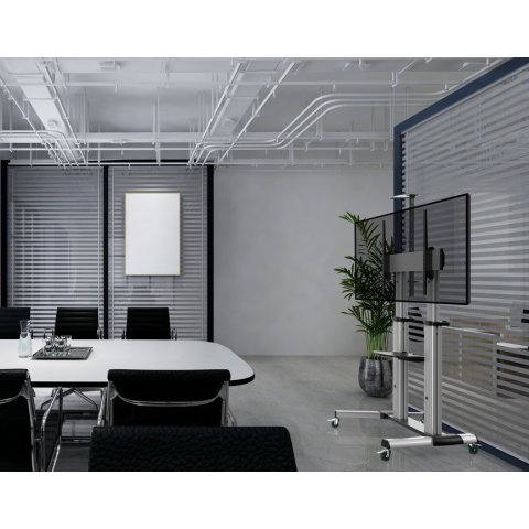 Soporte De Suelo Con Ruedas Equip Para Pantalla De 60-100" Inclinable Vesa Max. 1000 X 600 Hasta 100kg