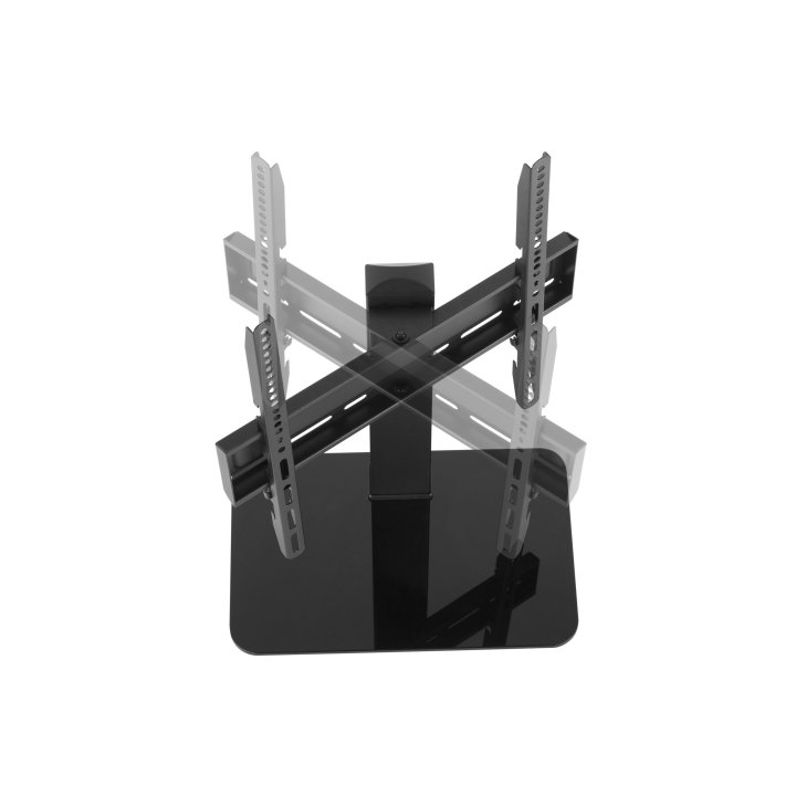 (km0) Soporte De Mesa Con Base Equip 650611 Para 1 Pantalla 32" - 55" Rotacion 35 Max. Vesa 400x400 Hasta 40kgs Cash30