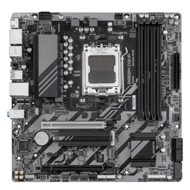 Pb Gigabyte B850m D3hp M-atx Skt Amd5 Ddr5 2xm.2 Hdmi 2xdisplayport
