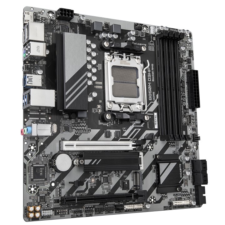 Pb Gigabyte B850m D3hp M-atx Skt Amd5 Ddr5 2xm.2 Hdmi 2xdisplayport