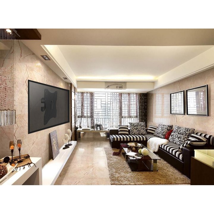 (km0) Soporte De Pared Orientable Equip Para Pantalla De 23" - 42" Inclinable -7.5âº +7.5âº Giratorio Max 25kgs Vesa Max 200x