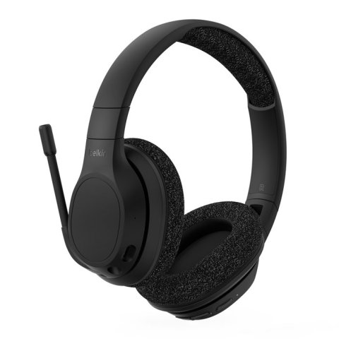 Headset Bluetooth Belkin Aud005btblk Soundform Inspire Cancelacion De Ruido Negros