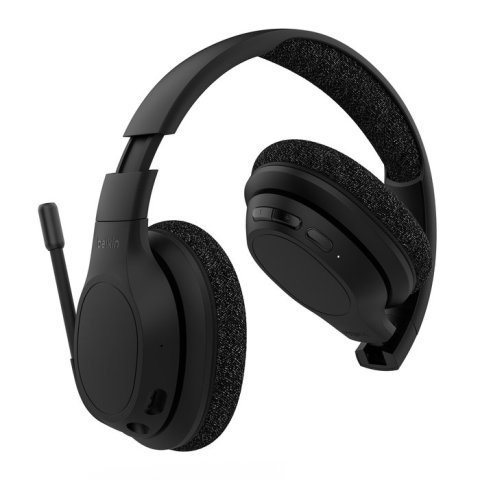 Headset Bluetooth Belkin Aud005btblk Soundform Inspire Cancelacion De Ruido Negros