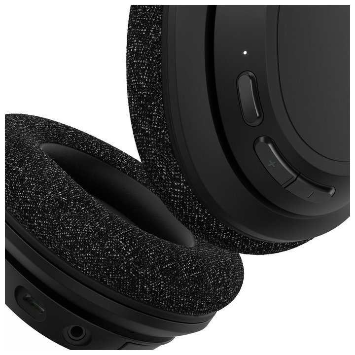 Headset Bluetooth Belkin Aud005btblk Soundform Inspire Cancelacion De Ruido Negros