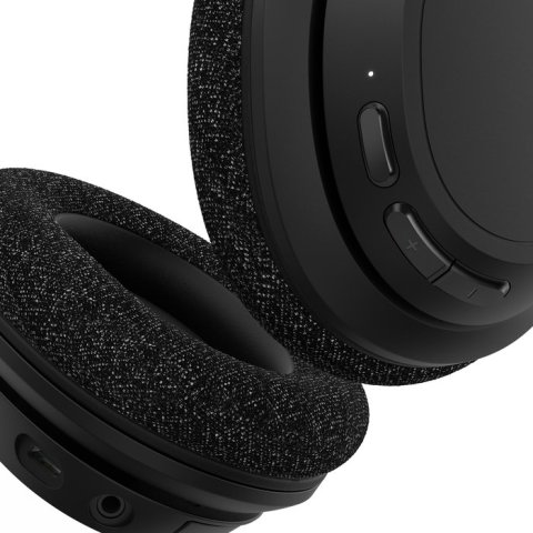 Headset Bluetooth Belkin Aud005btblk Soundform Inspire Cancelacion De Ruido Negros