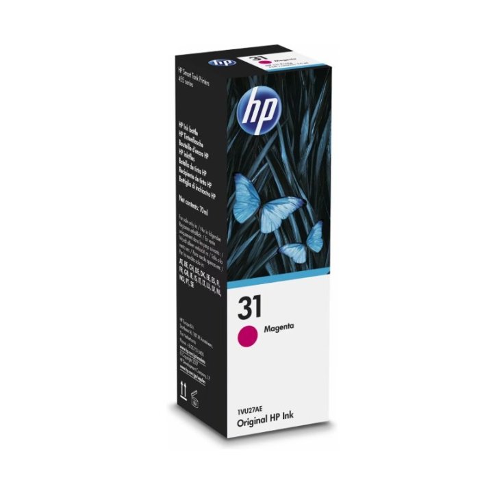 Cartucho Hp 1vu27ae Nº31 Bote Magenta Smart Tank Wireless 