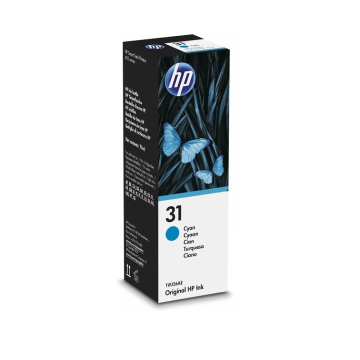 Cartucho Hp 1vu26ae Nº31 Bote Cian Smart Tank Wireless 