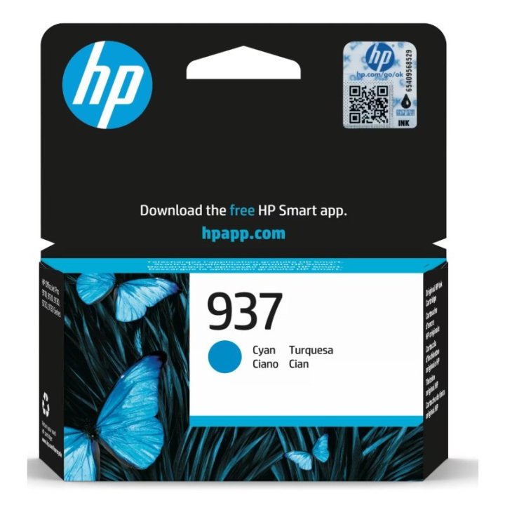 Cartucho Hp 4s6w2ne Nº937 Color Cian Officejet Pro Aio 