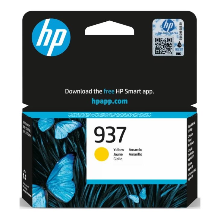 Cartucho Hp 4s6w4ne Nº937 Color Amarillo Officejet Pro Aio 