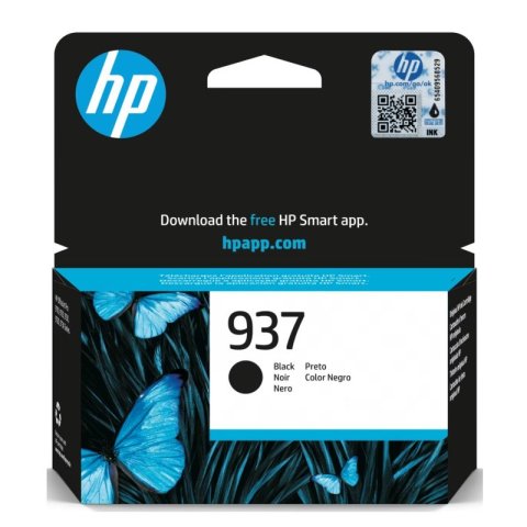 Cartucho Hp 4s6w5ne Nº937 Color Negro Officejet Pro Aio 