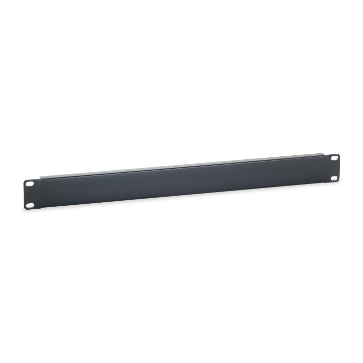 Panel Ciego 1u Armario Rack 10" Color Negro Ral9005