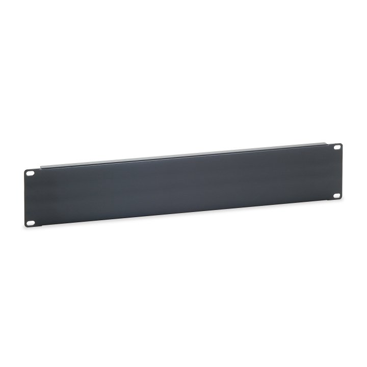 Panel Ciego 2u Armario Rack 19" Color Negro Ral9005