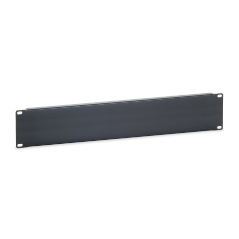 Panel Ciego 2u Armario Rack 19" Color Negro Ral9005