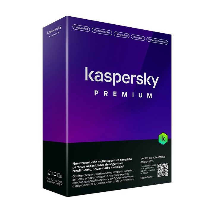Kaspersky Antivirus Premium 5 Dispositivos 1 Año Box