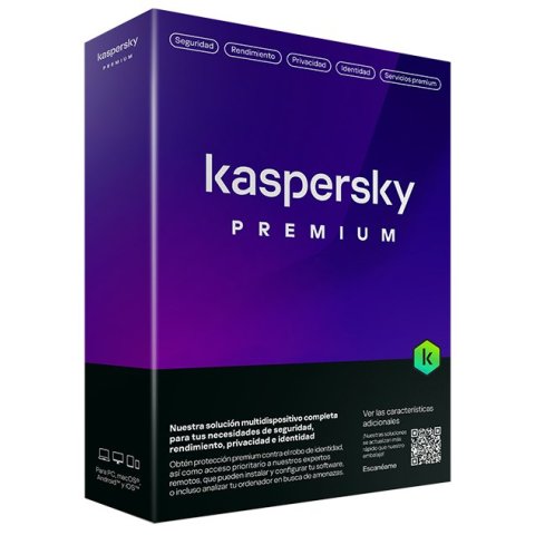 Kaspersky Antivirus Premium 5 Dispositivos 1 Año Box
