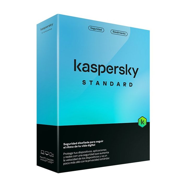Kaspersky Antivirus Standard 1 Dispositivo 1 Año Version Attach