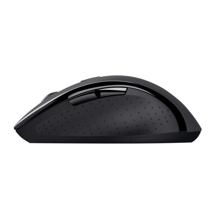 Mouse Trust Wireless Yvi+ Negro Silent Click 1600dpi Ajustable 6 Botones