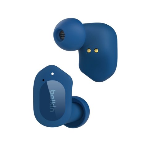 Headset Intrauditivo Bluetooth Belkin Auc005btbl True Wireless Soundform Play Azul Blue