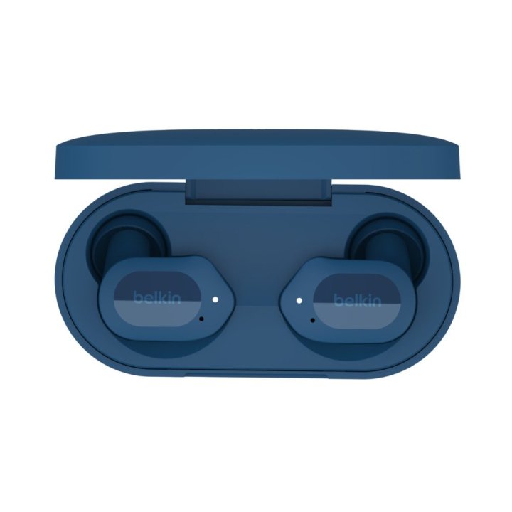 Headset Intrauditivo Bluetooth Belkin Auc005btbl True Wireless Soundform Play Azul Blue