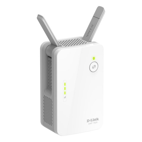 Range Extender Dualband D-link Dap-1620 Ac1200 300mb En 2,4ghz Y 867mb En 5ghz 1p Giga 2 Antenas Ext