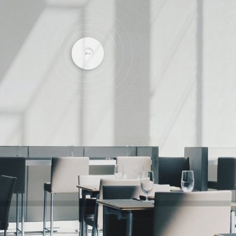 Punto De Acceso Interior Wifi 6 Tp-link Eap670 Interior Ax5400 Wifi 6 Montaje En Techo