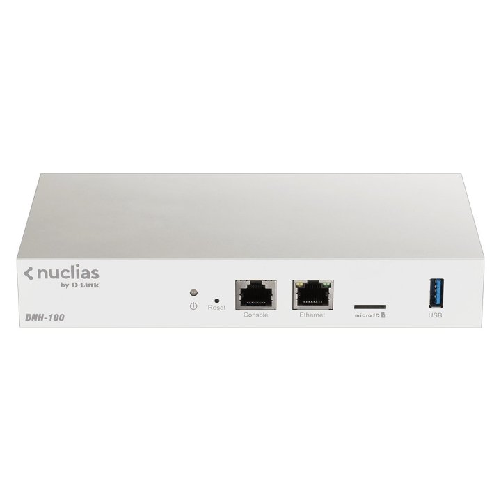 Controladora Wifi D-link Dnh-100 Gestiona Hasta 100aps 1p Giga 1xusb3.0 1xmicrosd Slot Multiple Ssid
