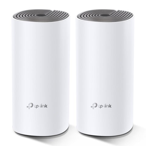 Punto De Acceso Interior Mesh Wifi 5 Tp-link Deco E4 Mesh Ac1200 2uds Cpu Qualcomm 2p Eth 2ant Internas Config Asistida