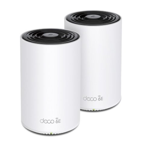 Punto De Acceso Interior Mesh Wifi 6e Tp-link Deco X75 Tribanda Pack 2u Axe5400 2.4   5   6ghz 5400mbps 4 Antenas 3p Giga