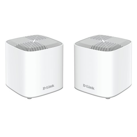 Punto De Acceso Interior Mesh Wifi 6 D-link Covr-1862 Mesh Ax1800 Wifi 6 Kit 2 Uds Interior 1pto Giga 1pto Wan