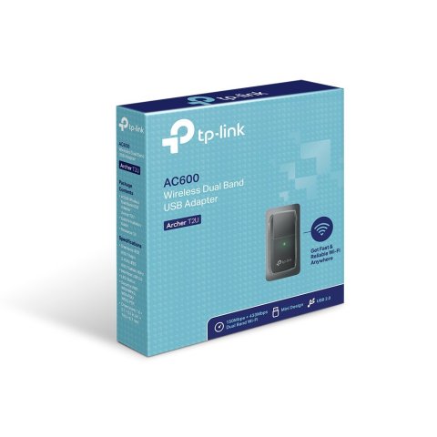 Usb Wifi Dualband Tp-link Archer T2u Ac600 150mb En 2,4ghz Y 433mb En 5ghz